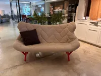 Divano Kartell foliage tessuto in piuma  Kartell in Offerta Outlet