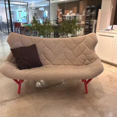 Divano Kartell foliage tessuto in piuma  Kartell in Offerta Outlet