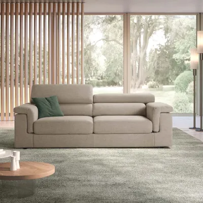 Divano Lineare Kay 221 x 139 Excò in Offerta Outlet a 1880 Euro