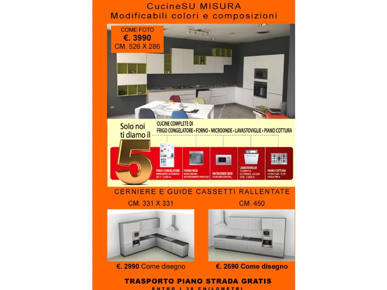 Divano Kent di Biel in stile moderno a prezzo Outlet