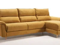 Divano Letto con penisola modello Divano letto heros con penisola di Hopplà con forte sconto