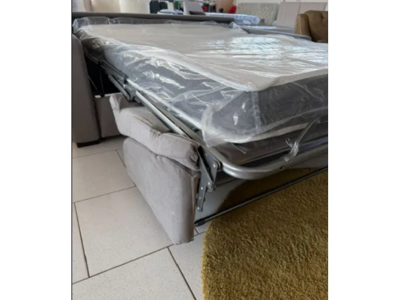 Divano da 3 posti modello Divano letto materasso altezza 18 cm luxury di Md work scontato