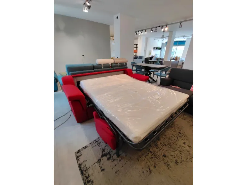 Divano moderno tessuto Divano letto modello londra di Artigianale con sconto del - 20%