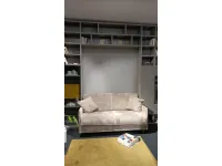 Divano Chic  divano letto  tessuto in poliuretano  Gienne a prezzo Outlet