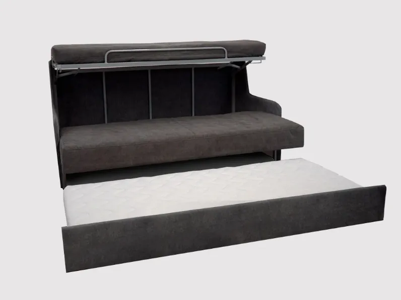 Divano Letto tessuto modello Divano letto tris di Artigianale 