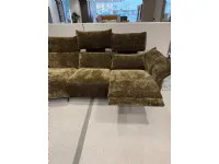 Divano moderno tessuto Levi light di Franco ferri con sconto del - 55%