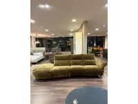 Divano moderno tessuto Levi light di Franco ferri con sconto del - 55%