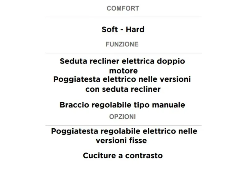 Divano in Tessuto stile moderno modello Levi light scontato - 53%