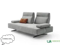 Divano da 3 posti modello Asso di Le comfort scontato
