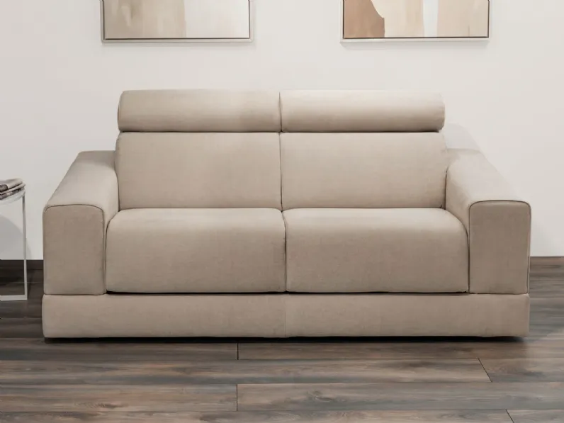 Divano da 2 posti modello Bruce outlet di Diotti.com scontato