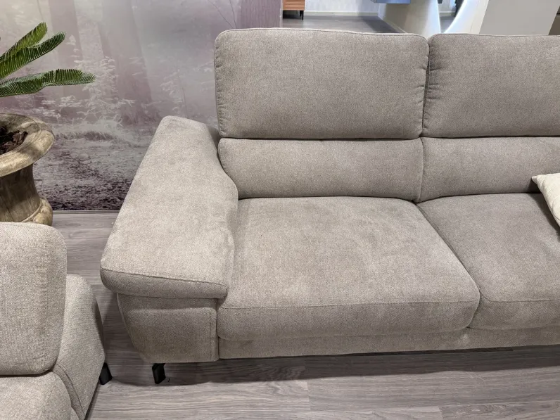 Divano lineare Cv 471 divano maya Collezione esclusiva in Tessuto a 1150€