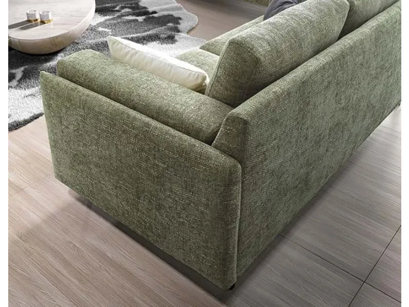 Divano Artigianale Divano verde PREZZI OUTLET sconto 26%