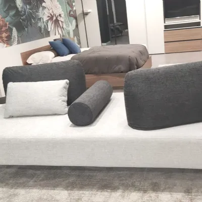 Divano Matrix special in Tessuto sfoderabile  di Samoa scontato 30%