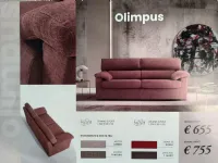 Divano in Tessuto stile moderno modello Olimpus 3 posti scontato - 46%