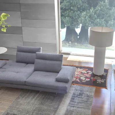 Divano Toby wing di Calia in stile moderno in Offerta Outlet