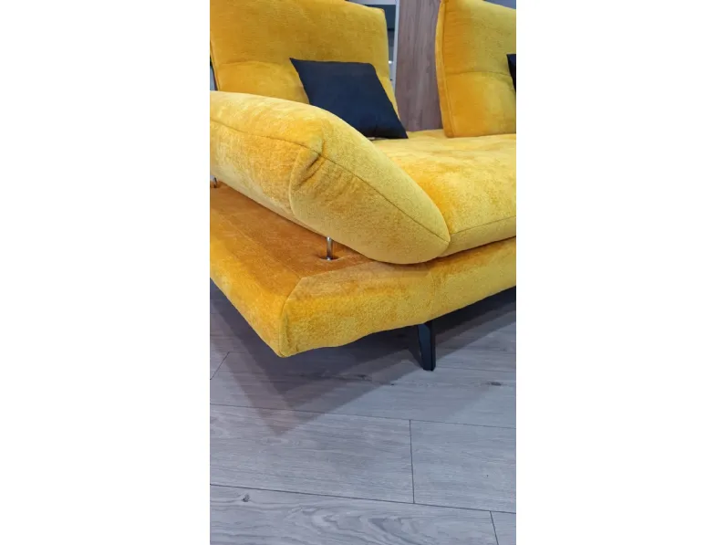 Divano Lineare modello Tokyo di Delta salotti a prezzi outlet