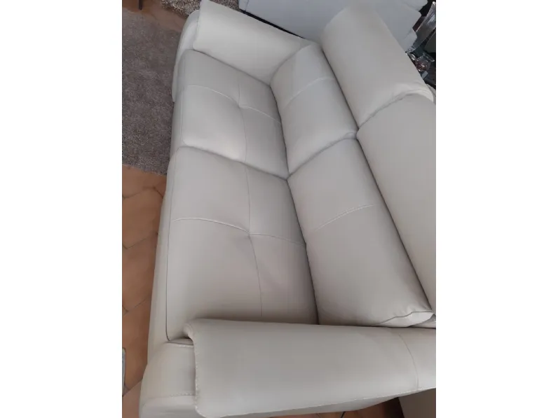 Divano Oakland pelle in poliuretano  Nicoletti home in Offerta Outlet