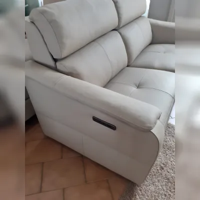 Divano Oakland pelle in poliuretano  Nicoletti home in Offerta Outlet