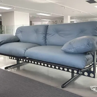 Divano design pelle Ouverture di Poltrona frau con sconto del - 48%