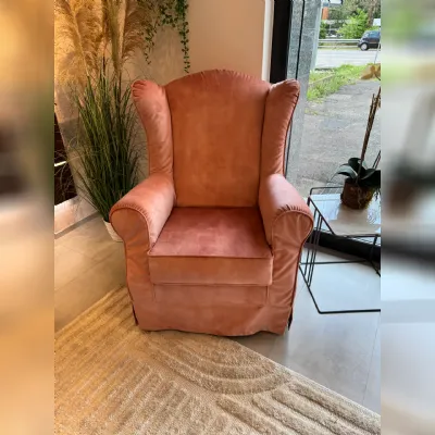 Divano Lineare Poltrona modello luisa artigianale in Offerta Outlet a 440 Euro