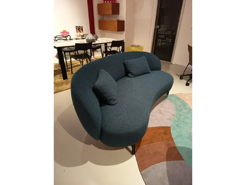 Divano Lunam in Tessuto Kartell a prezzo ribassato