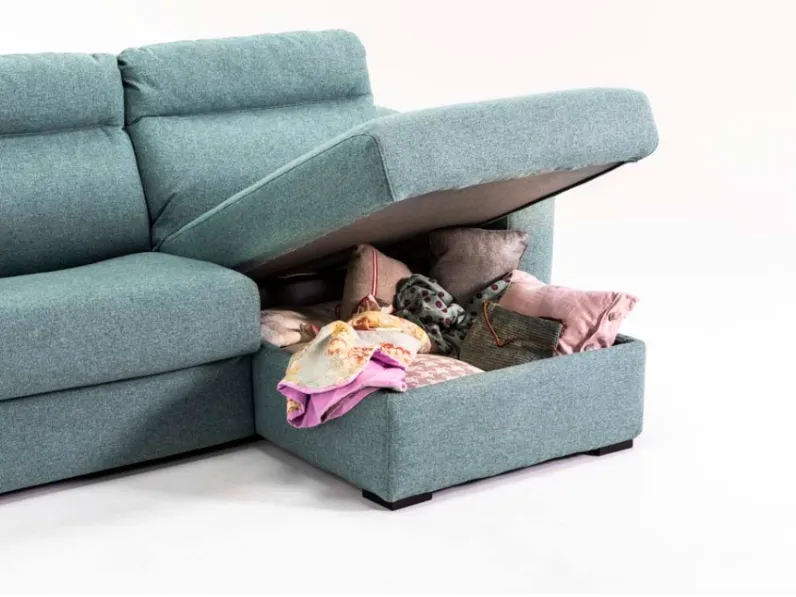 Divano letto con penisola  ren Md work in OFFERTA - 45%