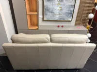Divano New york in Pelle non sfoderabile  di Nicoletti home scontato 40%