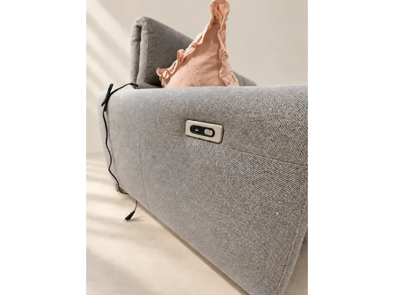 Divano moderno tessuto Ares di Sofangel con sconto del - 30%
