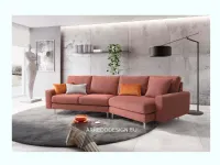Divano Cassandra tessuto in poliuretano  Le comfort a prezzo Outlet