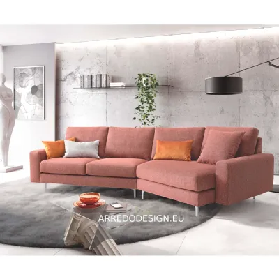 Divano Cassandra tessuto in poliuretano  Le comfort a prezzo Outlet