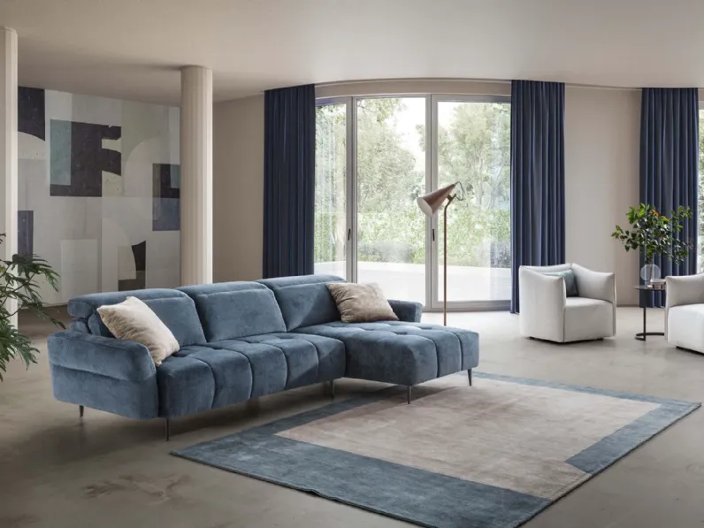 Divano moderno tessuto Gillan di Le comfort con sconto del - 35%
