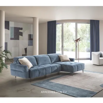 Divano moderno tessuto Gillan di Le comfort con sconto del - 35%