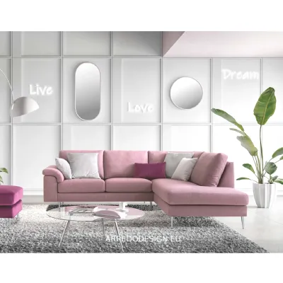Divano Con penisola Papilio di Le comfort a prezzo scontato