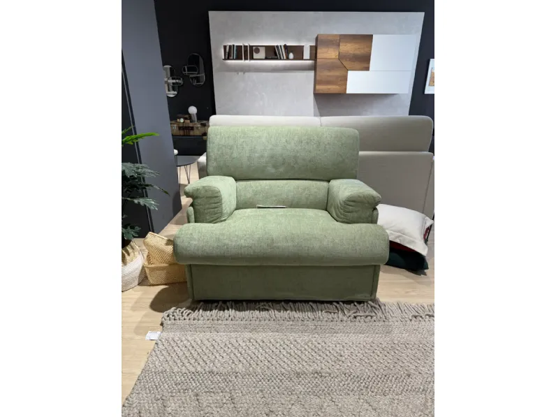 Divano moderno tessuto Poltrona letto zeus di Artigianale con sconto del - 20%