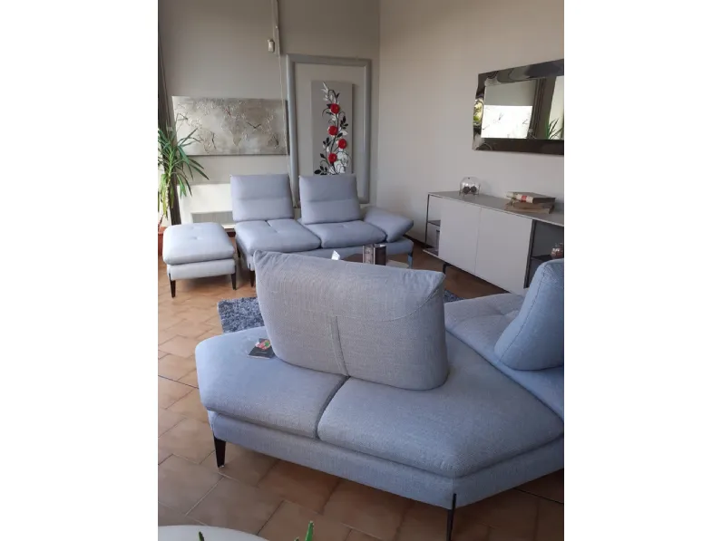 Divano Monnalisa in Tessuto sfoderabile  di Nicoletti home scontato 52%