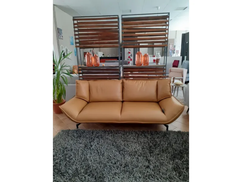Divano design pelle Plumy di Gurian con sconto del - 58%