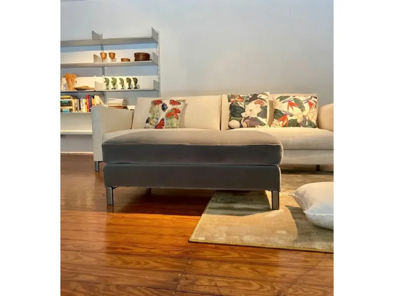 Pouf modello Pouff hampton moderno Verzelloni a PREZZI OUTLET