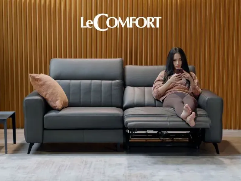 Divano Lineare modello Egon di Le comfort a prezzi outlet