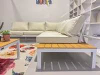 Divano Set salotto divano e tavolino in Tessuto Bizzotto a prezzo scontato