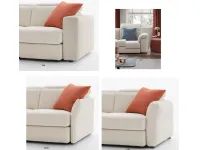Divano moderno tessuto Swan di Le comfort con sconto del - 35%