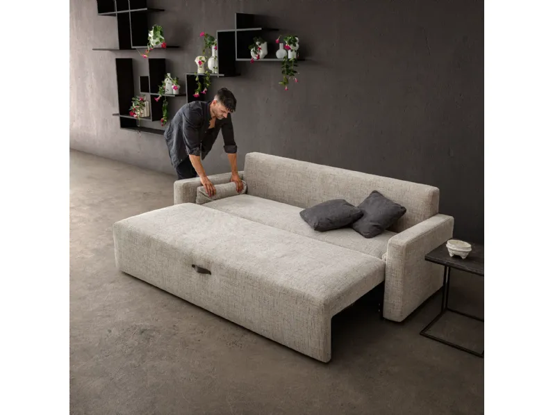 Divano moderno tessuto Swift di Samoa con sconto del - 35%