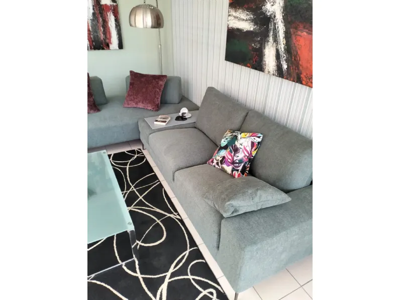 Divano Tangram silver Biba salotti: con uno SCONTO ESCLUSIVO del 42%