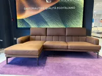 Divano Thiago in Pelle non sfoderabile  di Egoitaliano scontato 50%