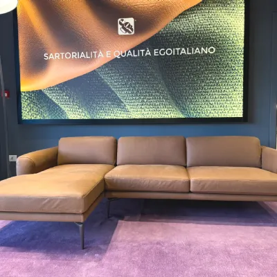 Divano Thiago in Pelle non sfoderabile  di Egoitaliano scontato 50%