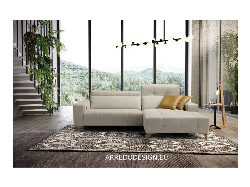 Divano Letto con penisola Tiffany Egoitaliano in Offerta Outlet a 2807