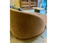 Divano design tessuto Vesper di Giorgetti con sconto del - 41%