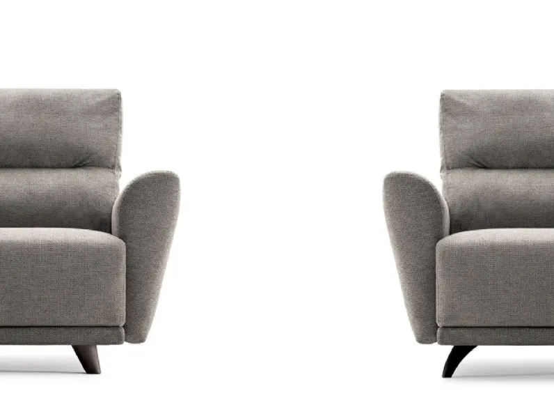 Divano moderno tessuto Victor di Doimo salotti con sconto del - 35%