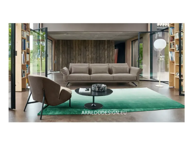 Divano design tessuto Wing di Twils con sconto del - 30%