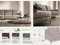Divano Young special in Tessuto sfoderabile  di Samoa scontato 35%