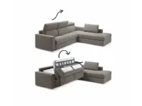 Letto con penisola Samoa Vanity PREZZI OUTLET sconto 35%